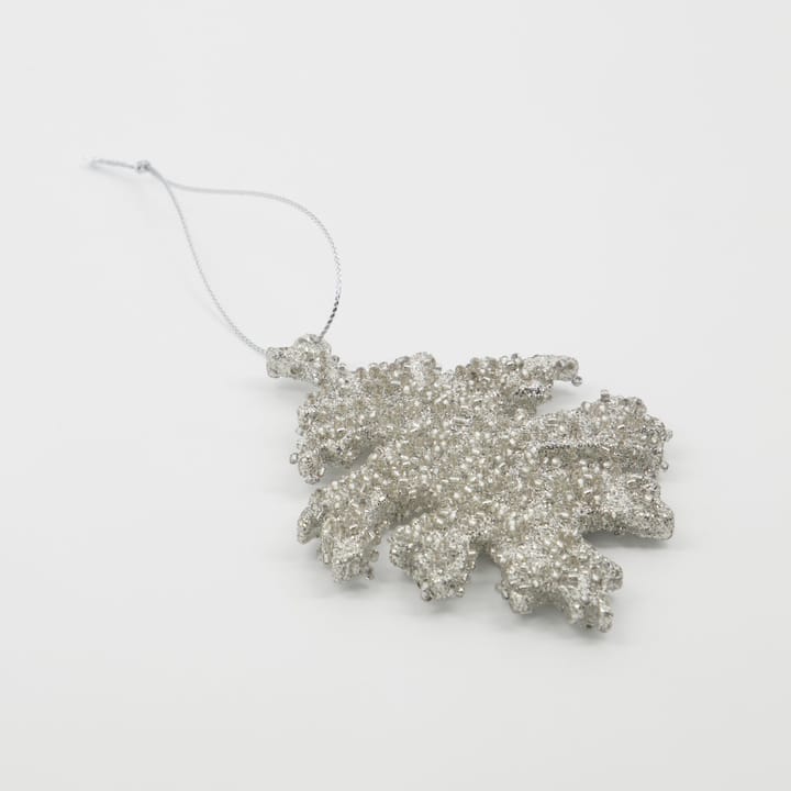 Gliz Christmas decoration 10.5 cm 3-pack, Silver glitter House Doctor