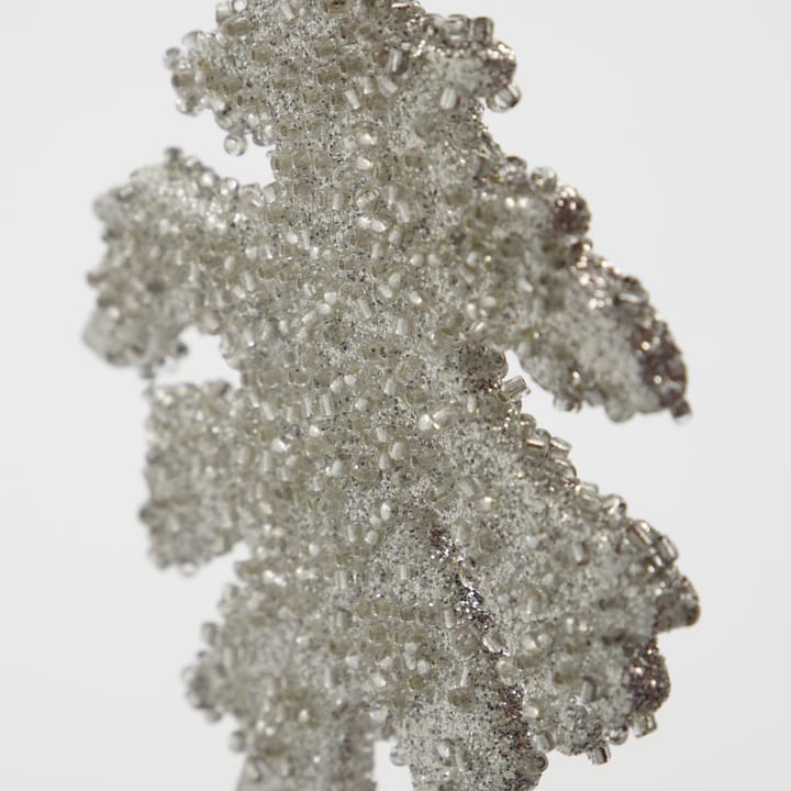 Gliz Christmas decoration 10.5 cm 3-pack, Silver glitter House Doctor