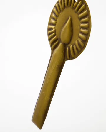 Glory Christmas hanging ornament 4-pack - Antique brass - House Doctor
