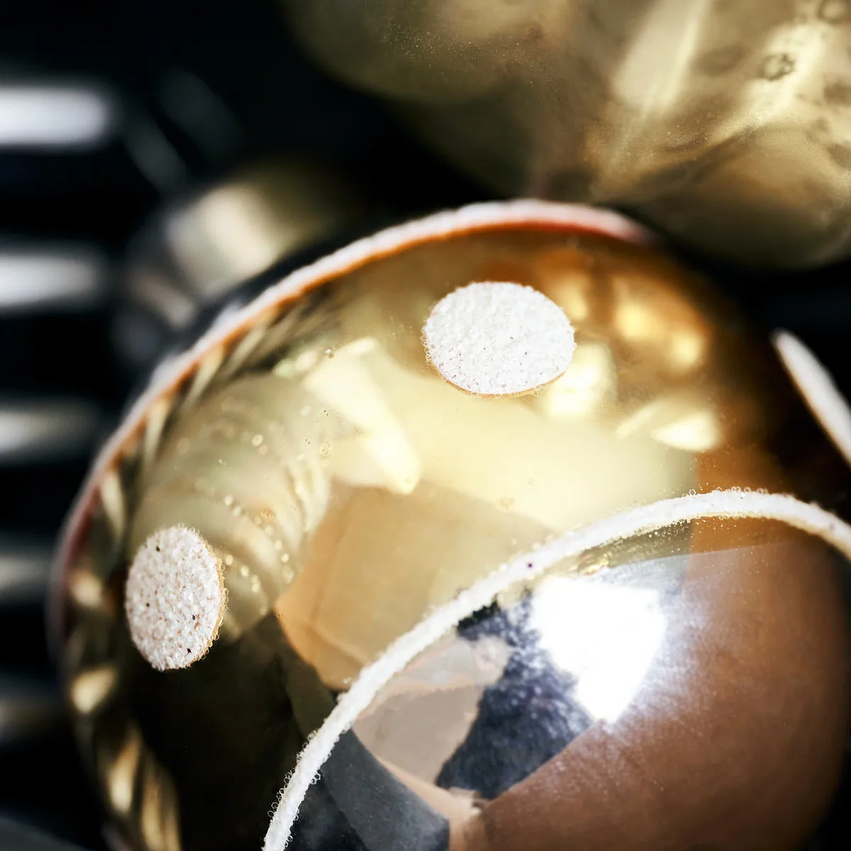 Glowi Christmas tree bauble Ø4 cm 6-pack, Gold House Doctor