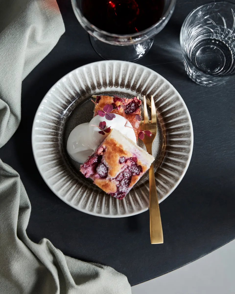 Golden cake fork 4-pack, Golden House Doctor