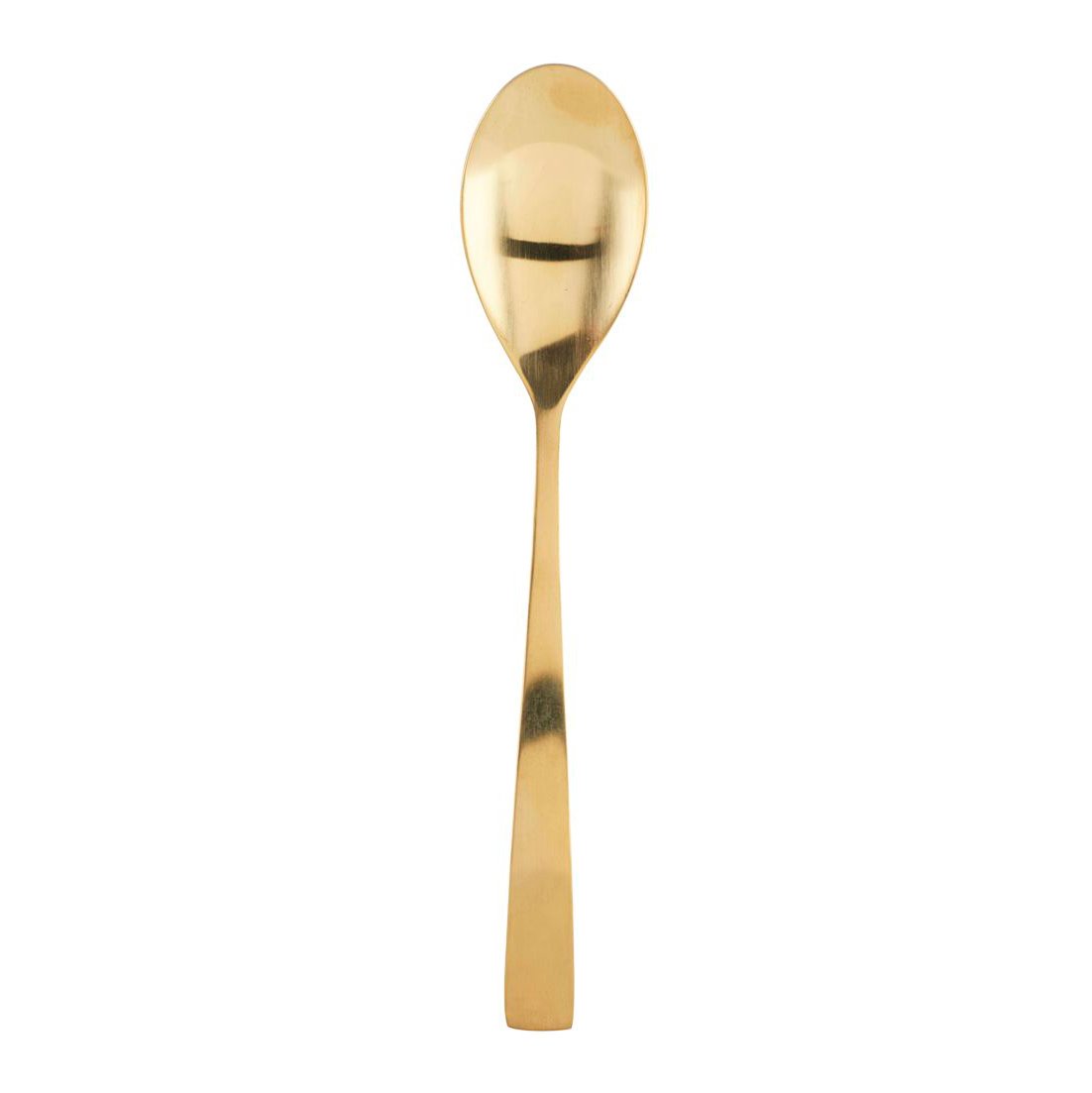 House Doctor Golden spoon Stainless steel | Scandinavian Design | Table cutlery | Gold-coloured