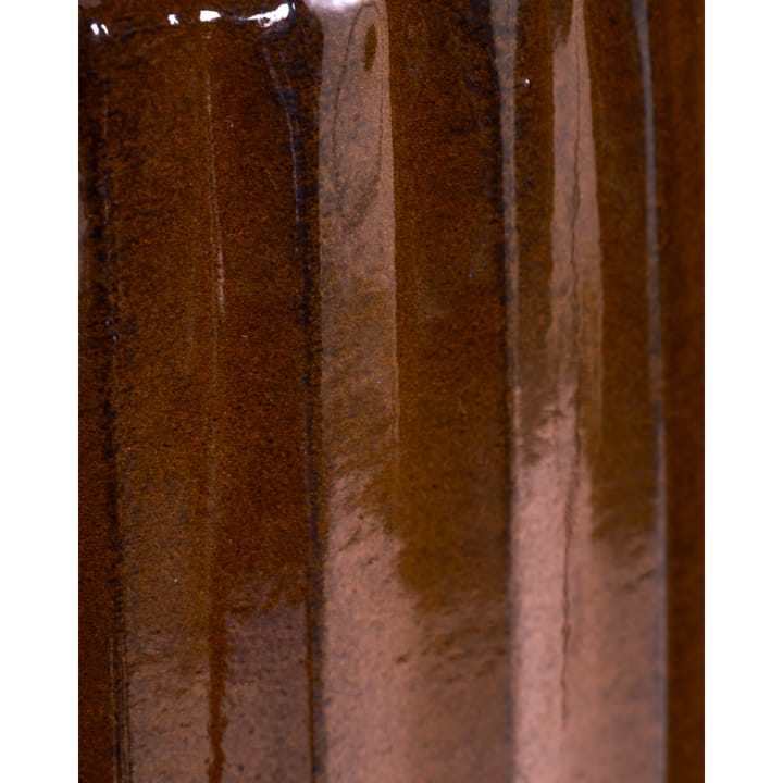 Groove planter 2 parts small, Brown House Doctor