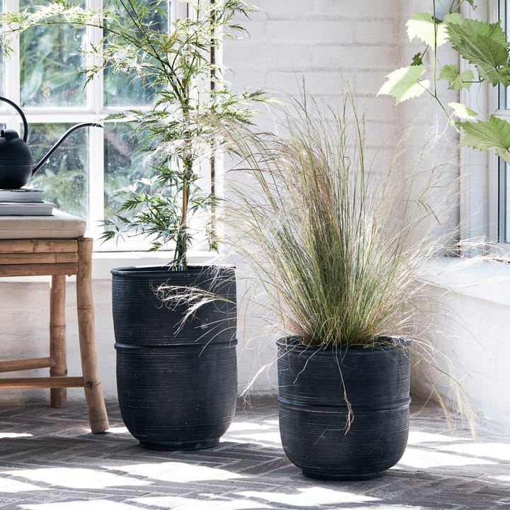 Ground flower pot 28 cm - Concrete - House Doctor