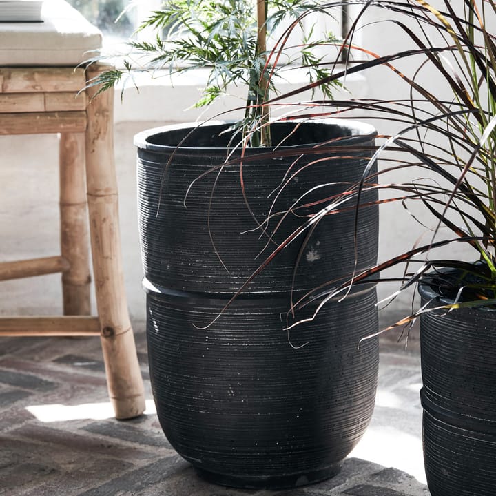 Ground flower pot 40 cm - Concrete - House Doctor