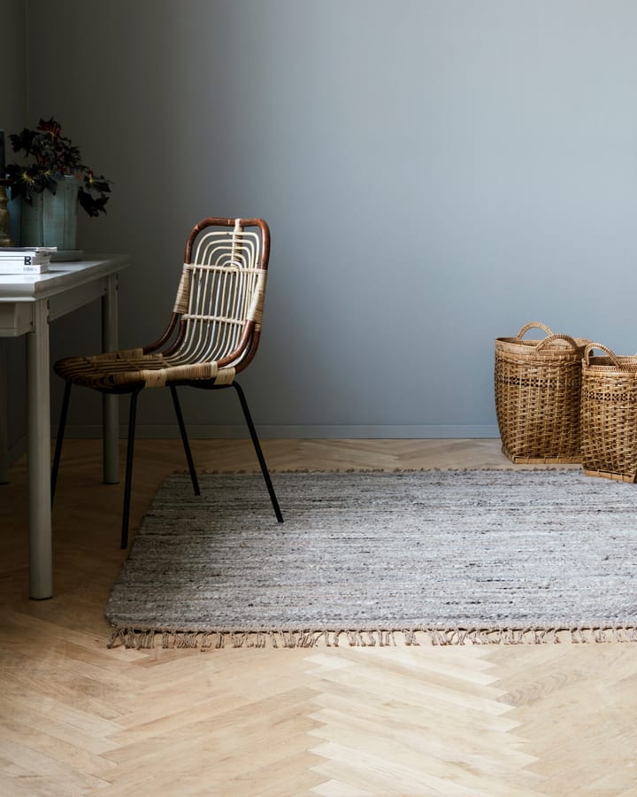 Hafi rug 180x180 cm, Grey-brown House Doctor