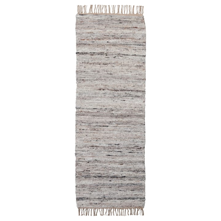 Hafi rug 80x200 cm - Grey-brown - House Doctor