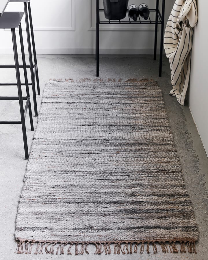 Hafi rug 80x200 cm, Grey-brown House Doctor