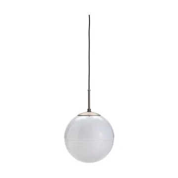 Halda ceiling lamp Ø30 cm - White-brown - House Doctor