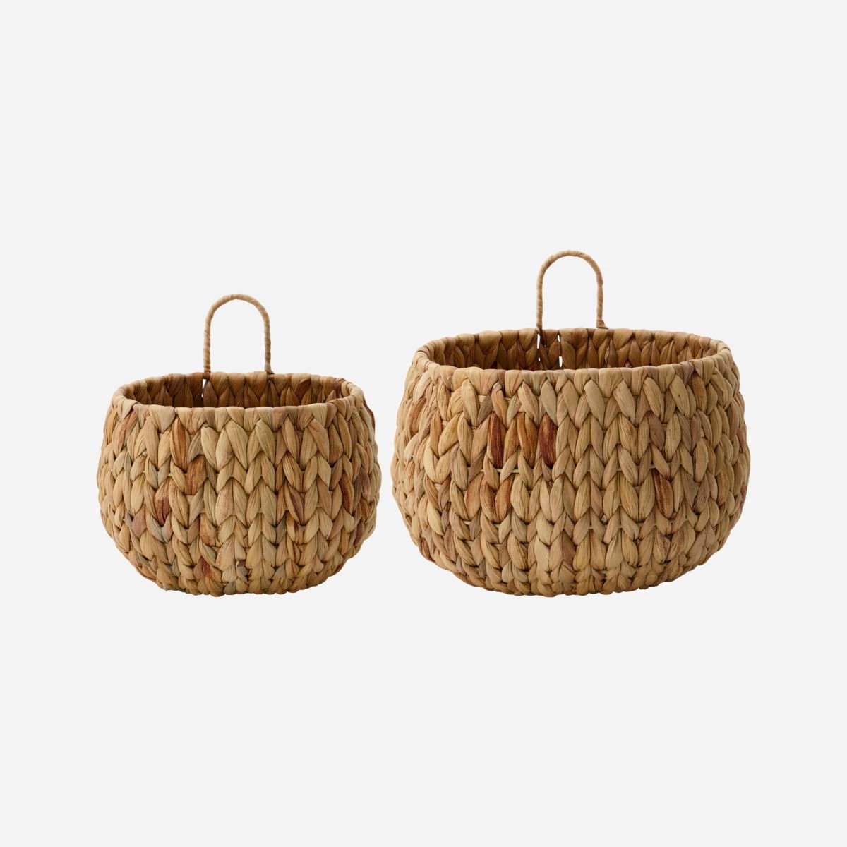 House Doctor Hanging basket set of 2 Nature | Scandinavian Design | Storage baskets | Beige