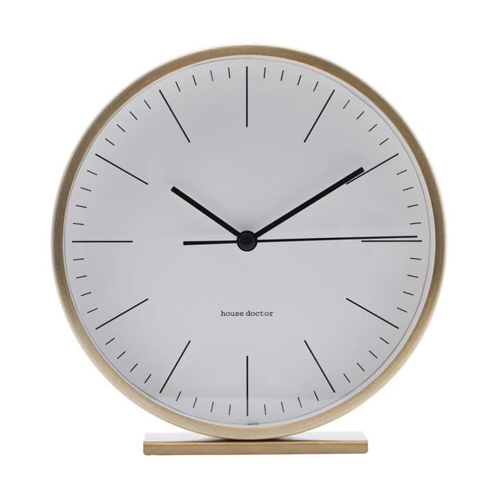 Hannah table-top clock 15 cm - gold - House Doctor