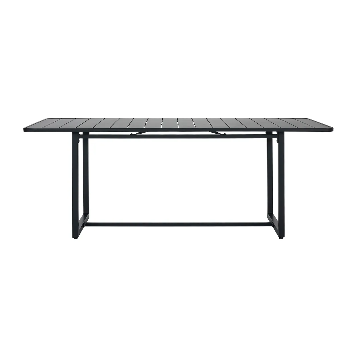 House Doctor Helo dining table 90x200 cm Black | Scandinavian Design | Garden tables | Black