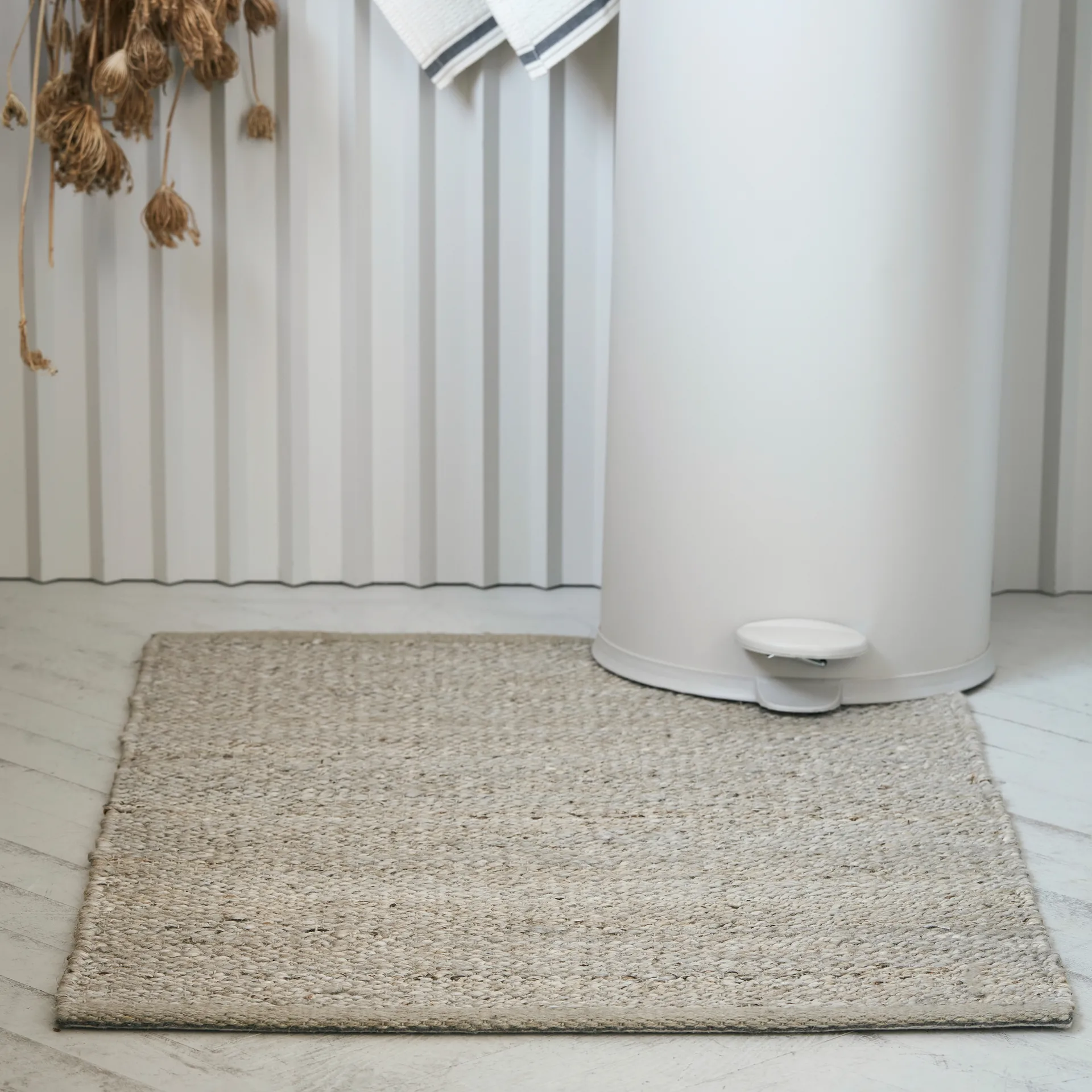Hempi rug 60x90 cm, Light grey House Doctor