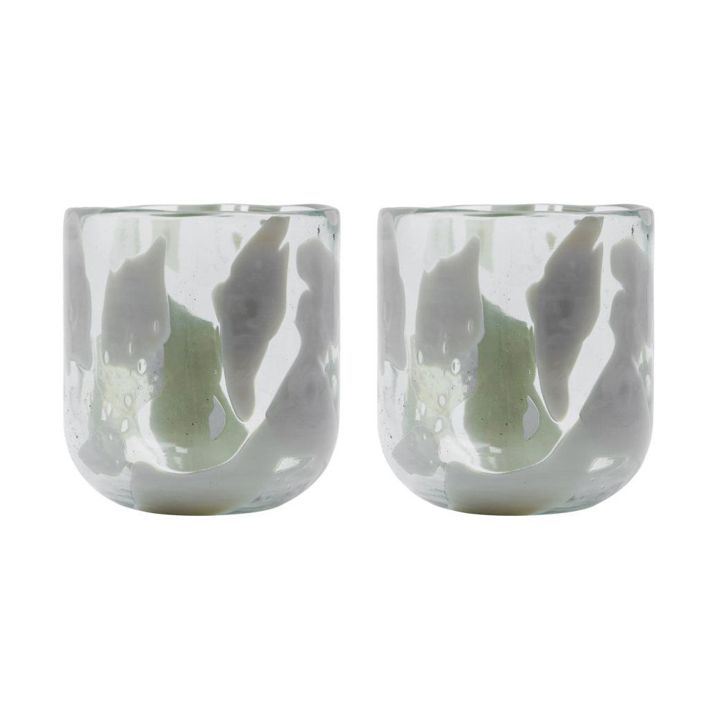 House Doctor Home tealight holder o9 cm 2-pack Sand