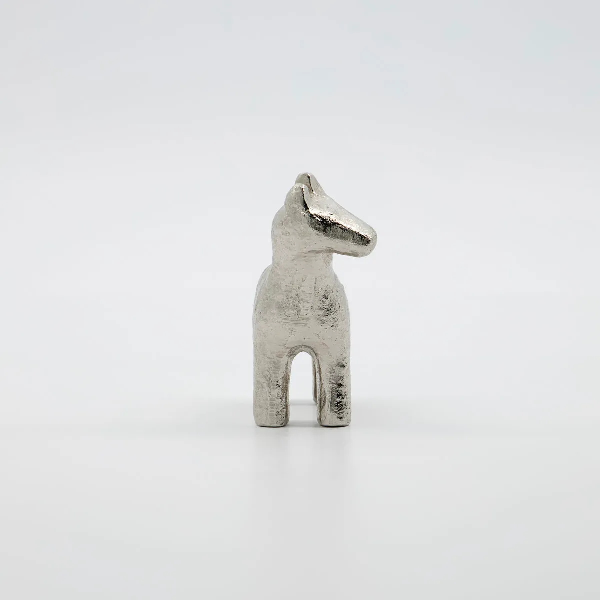 Horse candle stick 7.5 cm, Antique silver House Doctor