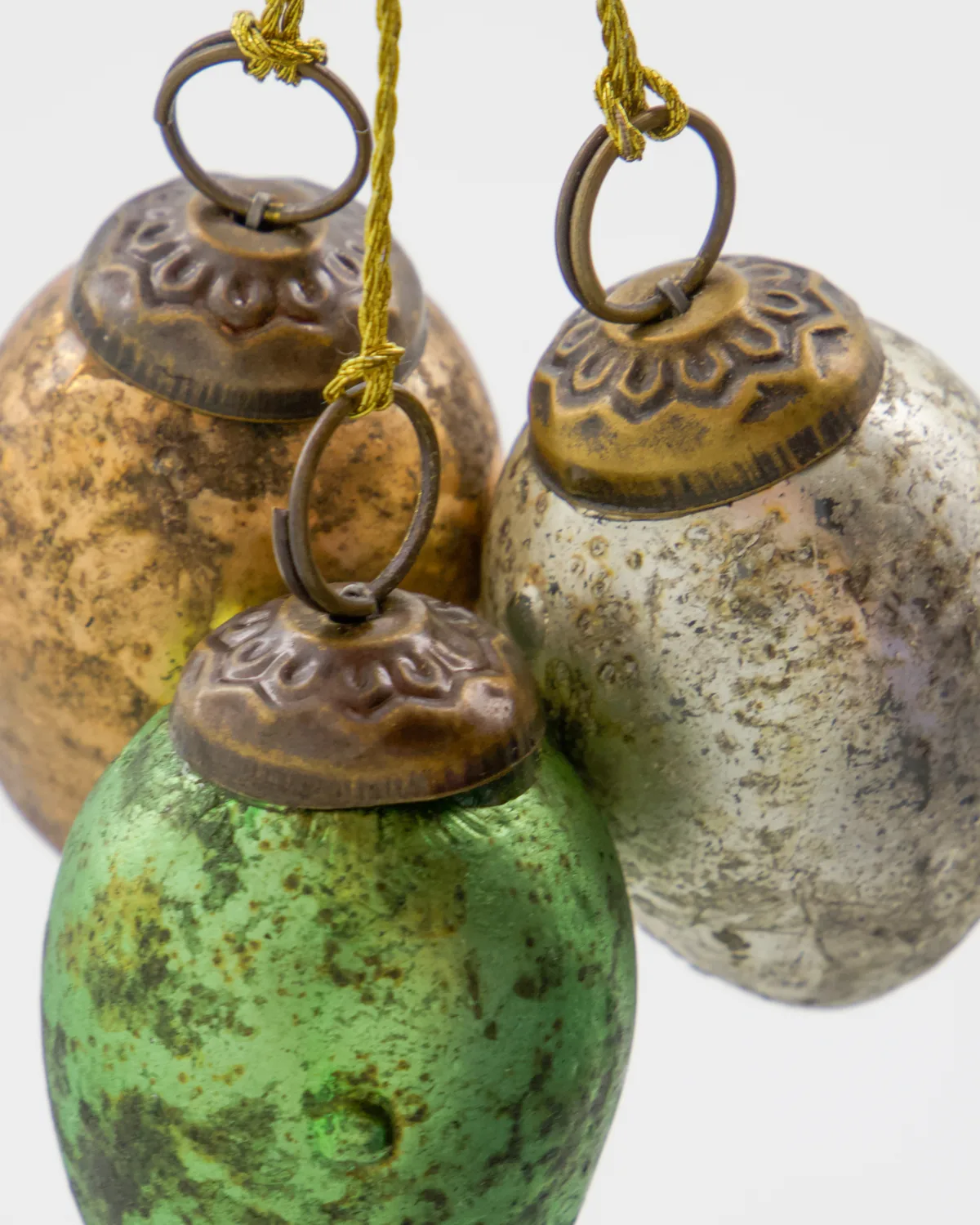 House Doctor egg Easter hanging 12 pieces, Green, Pink, Off-white House Doctor