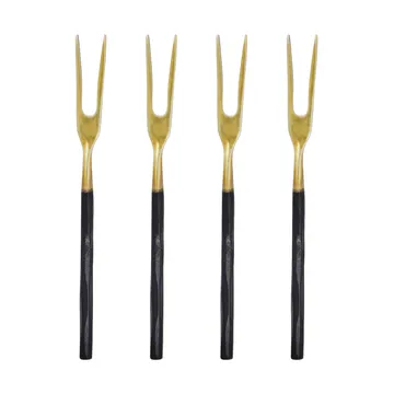 House Doctor fork 4-pack - Antique brass - House Doctor