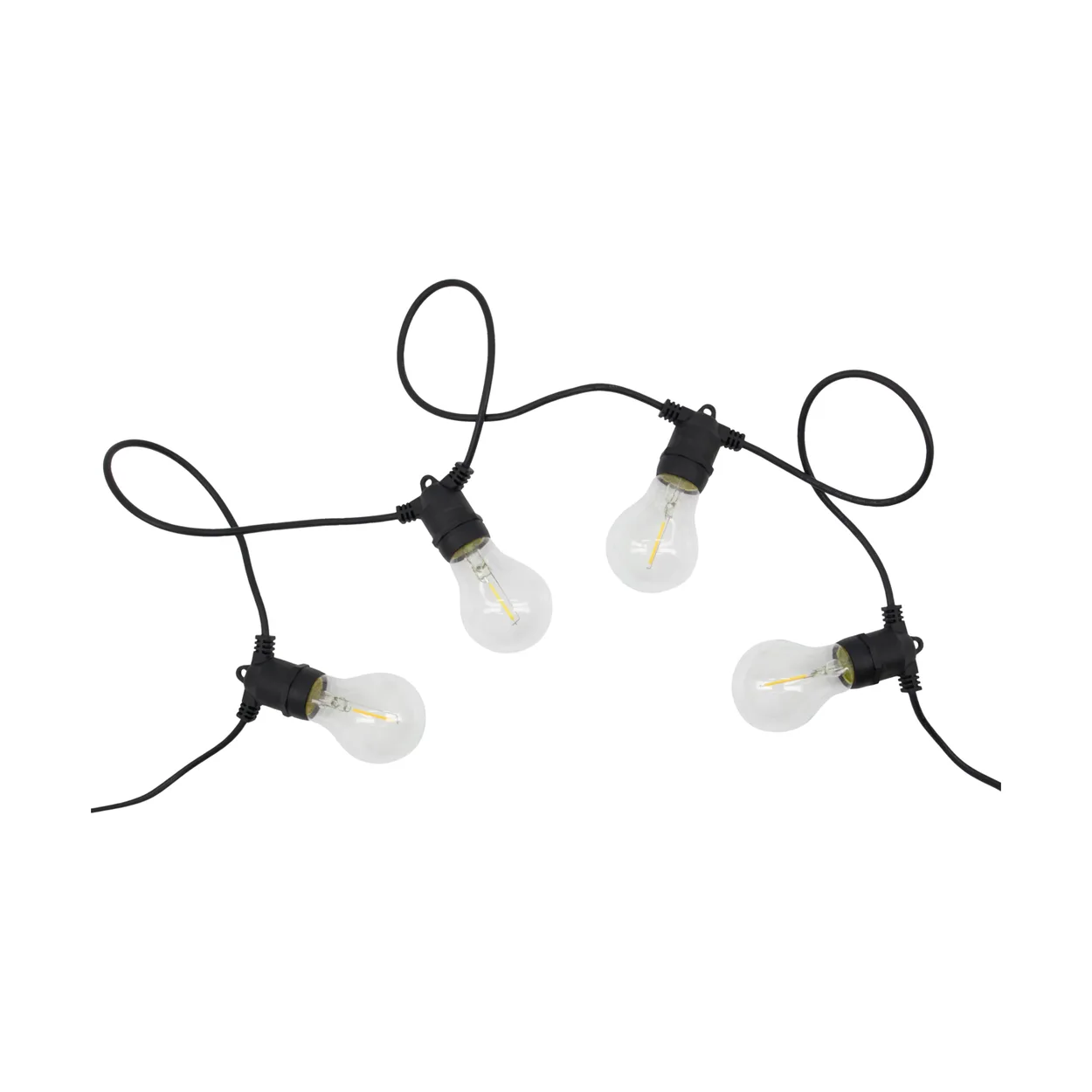 House Doctor light garland 840 cm Black | Scandinavian Design | String lights & decorative lighting | Black
