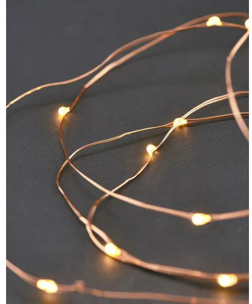 House Doctor light string 10 m, Copper House Doctor