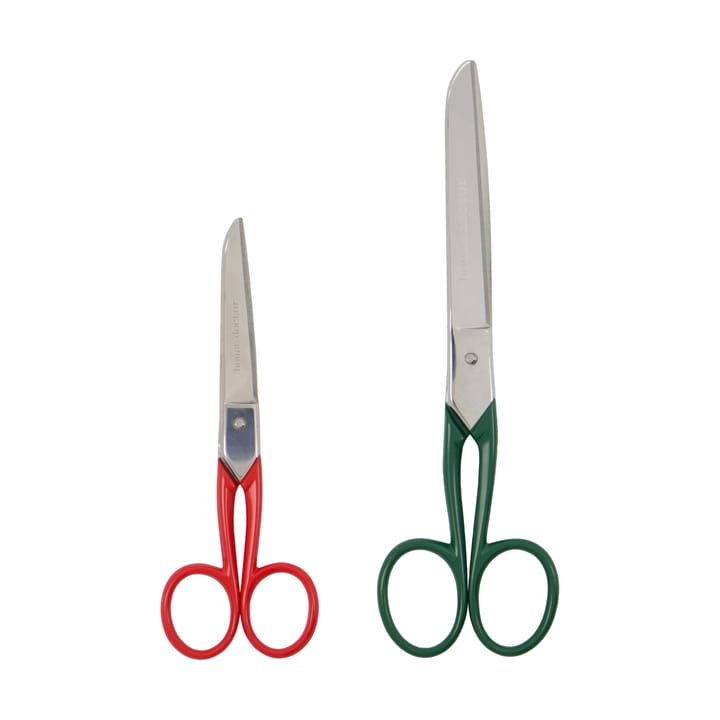 House Doctor scissors 2 pieces - Red, green - House Doctor