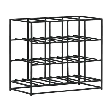 House Doctor wine rack 12 bottles 41x35 cm - Black - House Doctor
