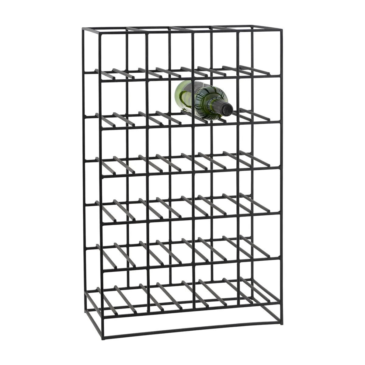 House Doctor wine rack 24 bottles 41x67 cm Black | Scandinavian Design | Black