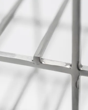 House Doctor wine rack 24 bottles 41x67 cm - Silver finish - House Doctor