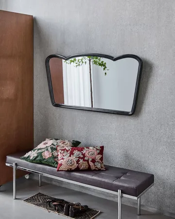 Jamp wall mirror - Black, 127x65 cm - House Doctor