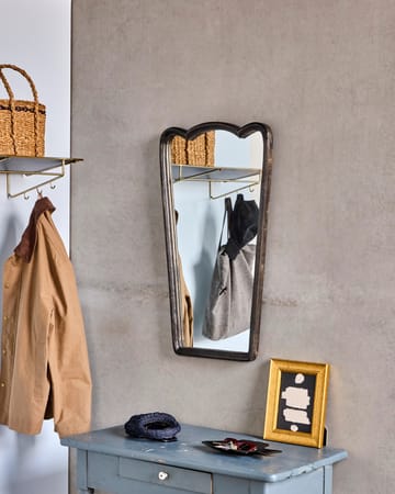 Jamp wall mirror with frame 90 cm - Black - House Doctor