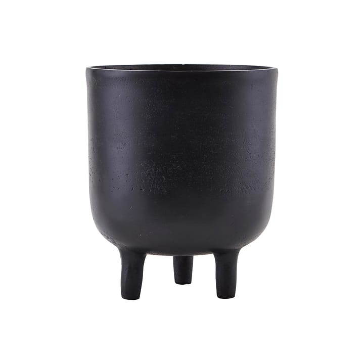 Jang flower pot black with leg Ø15 cm - 18cm - House Doctor