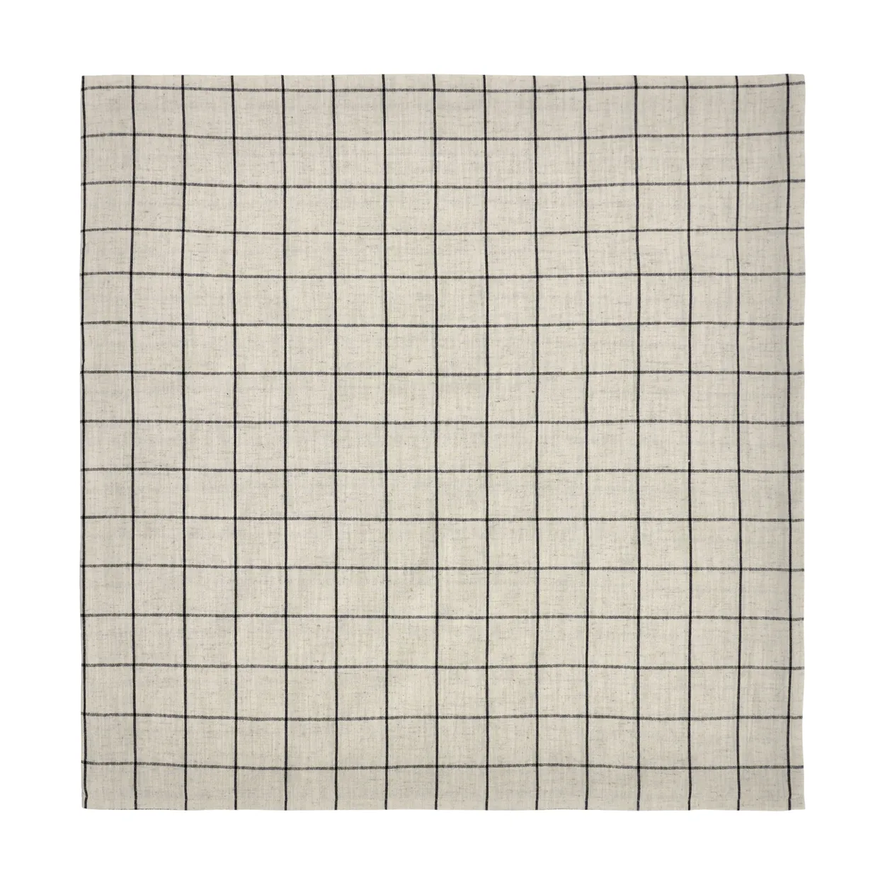 House Doctor Join tablecloth 150x150 cm Black-off white