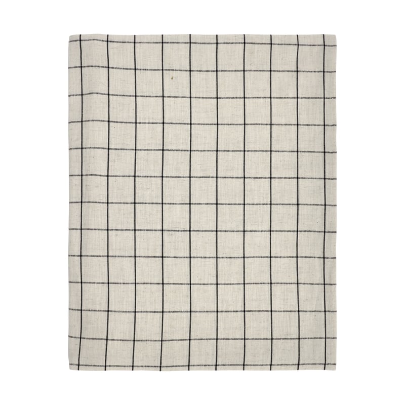 House Doctor Join tablecloth 150x260 cm Black-off white