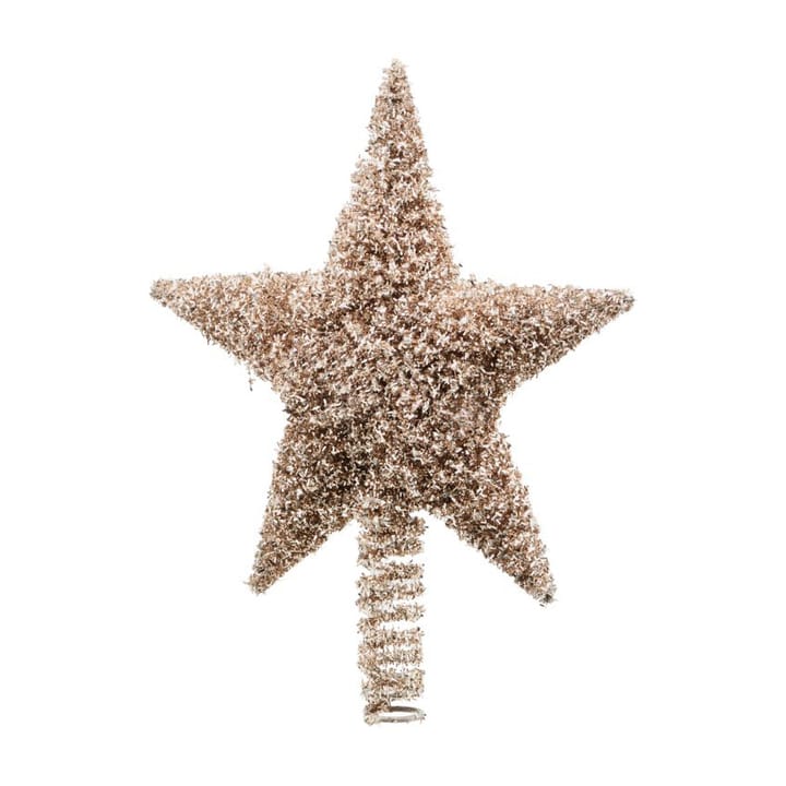 Joy Christmas topper star, gold House Doctor