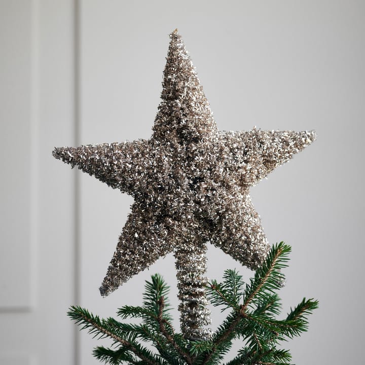 Joy Christmas topper star, gold House Doctor