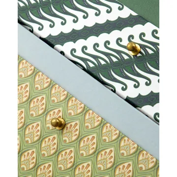 Keep storage boxes khaki-green - 2 pieces - House Doctor