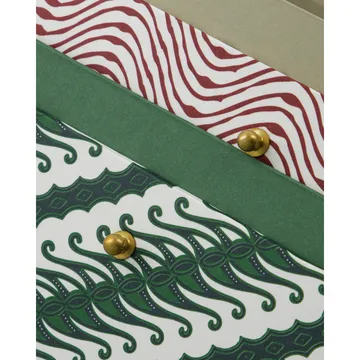 Keep storage boxes red-green - 2 pieces - House Doctor