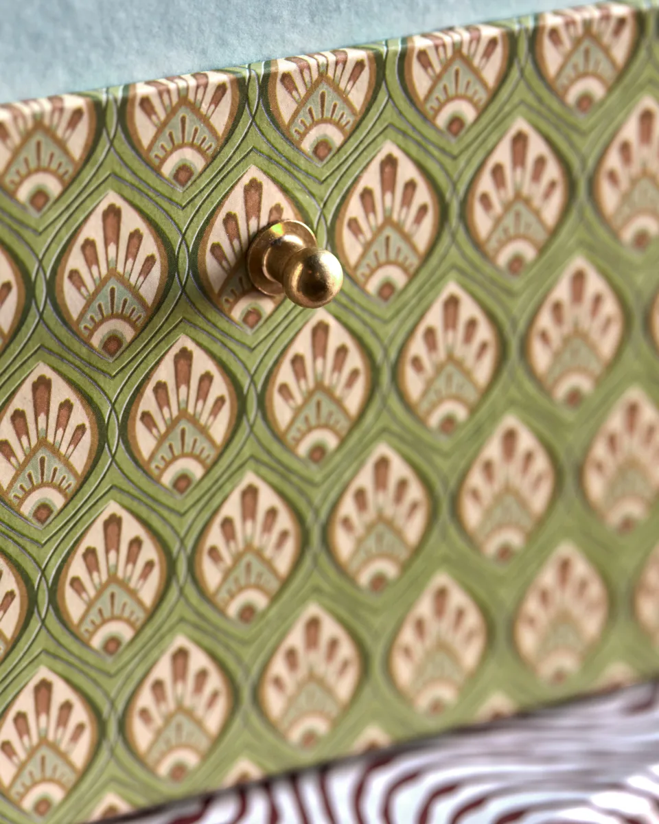 Keep storage boxes red-khaki, 2 pieces House Doctor