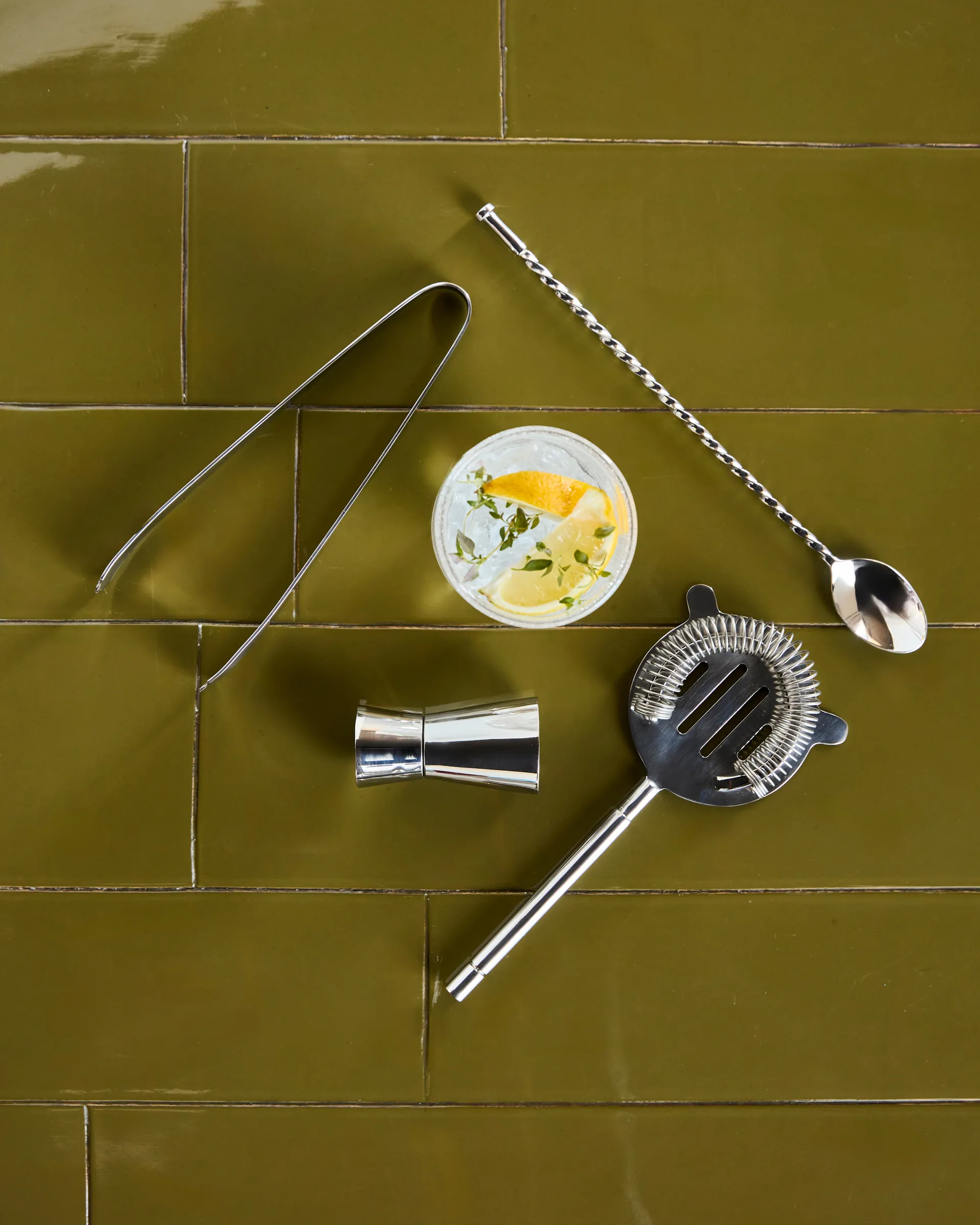 Kett bar set 4 pieces, Silver finish House Doctor