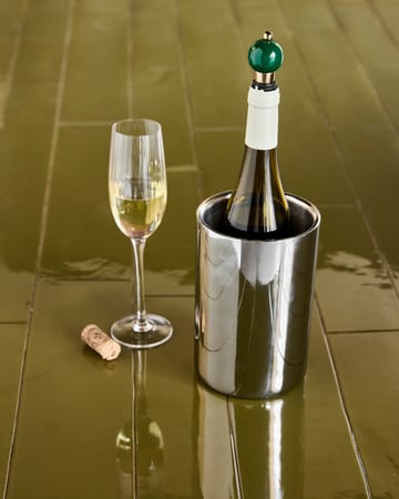 Kett wine cooler Ø12.5x18 cm - Silver finish - House Doctor