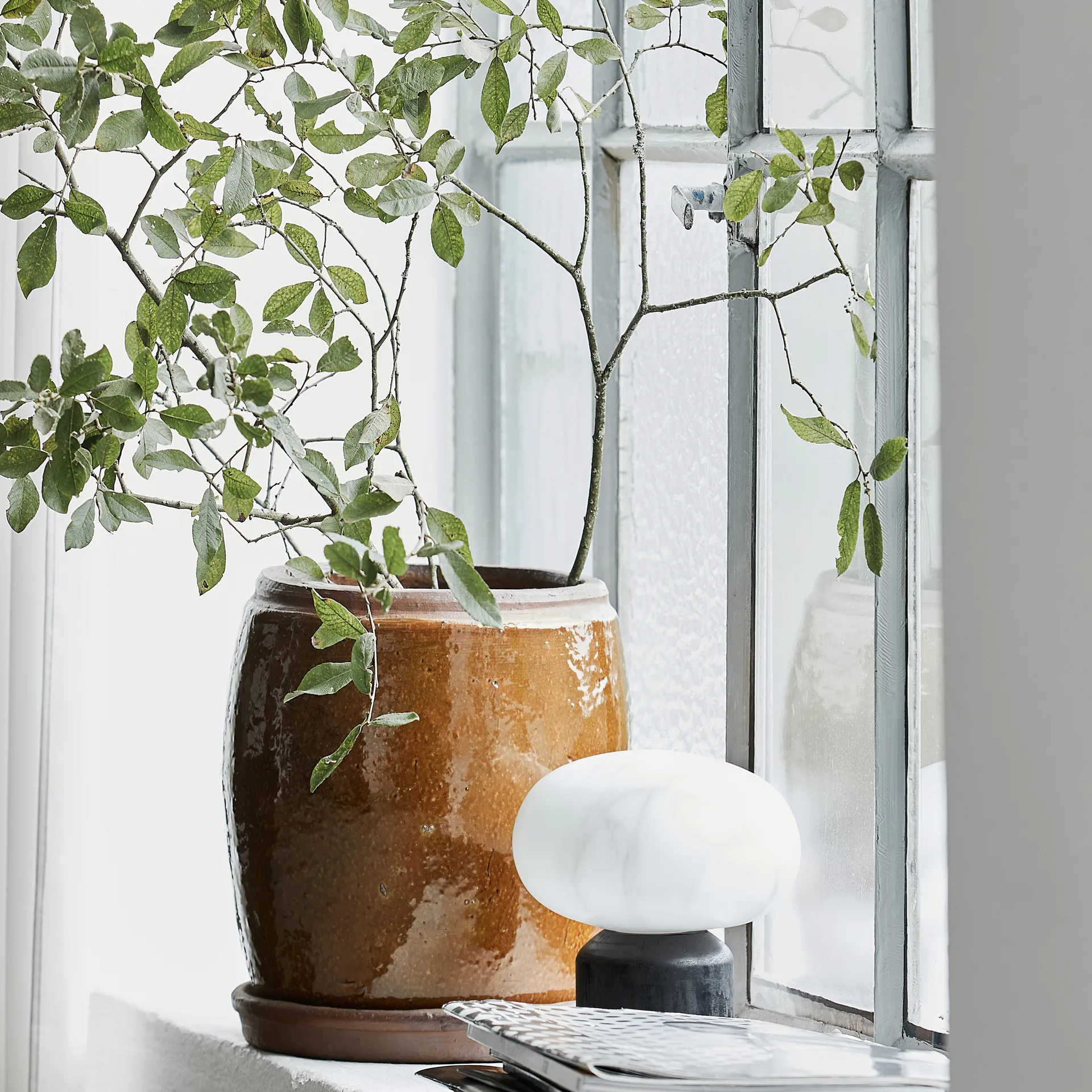 Khap flower pot Ø29 cm, brown House Doctor