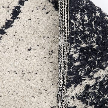 Kin rug - Black-off white, 90x200 cm - House Doctor