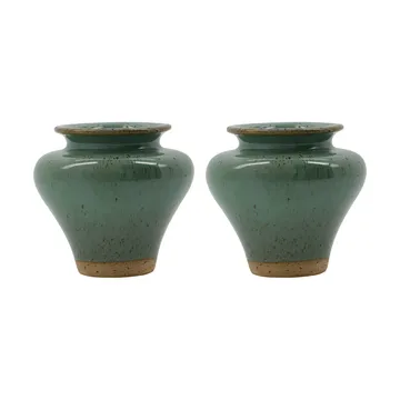 Kolo vase - Green, 8.5 cm, 2-pack - House Doctor