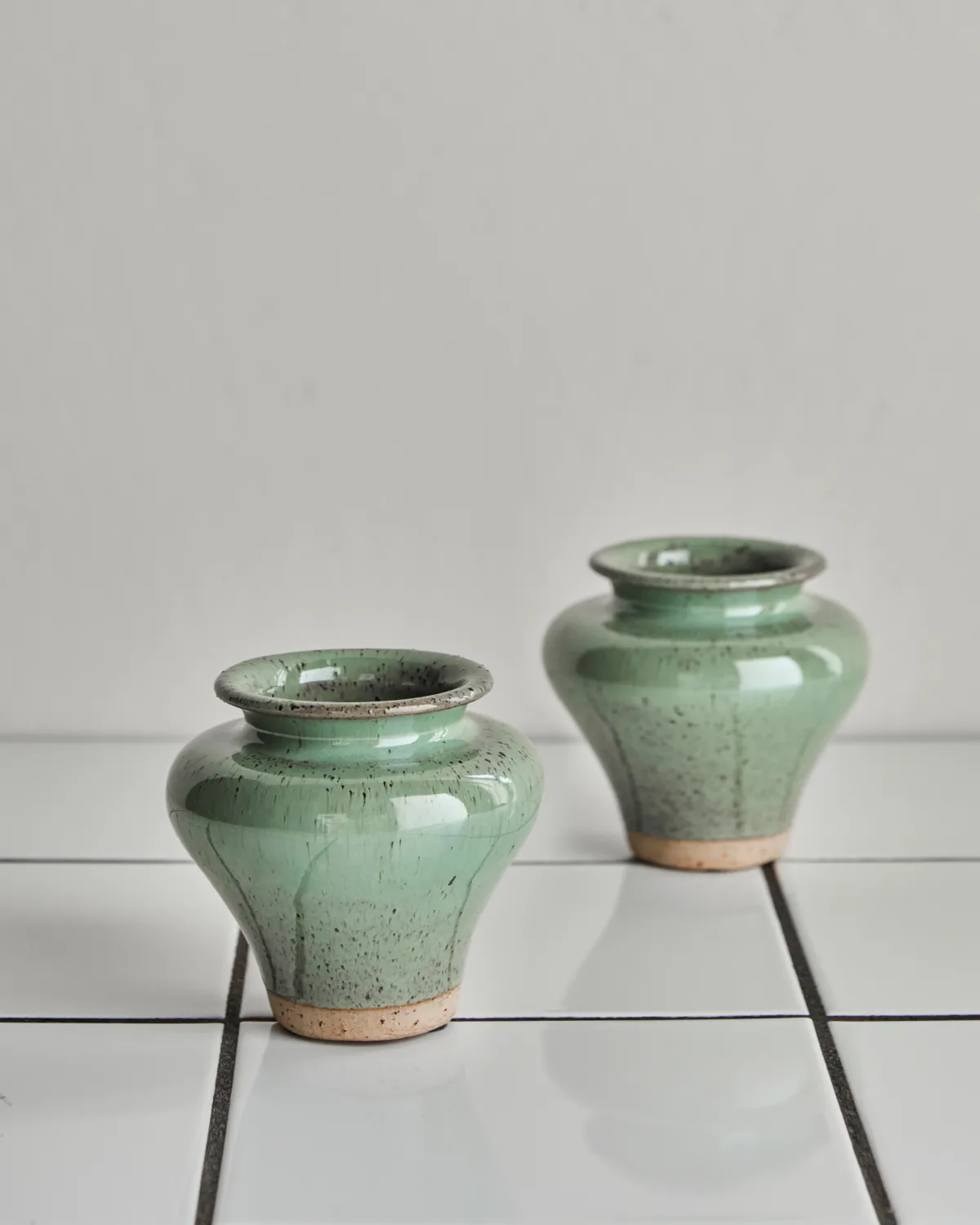 Kolo vase, Green, 8.5 cm, 2-pack House Doctor