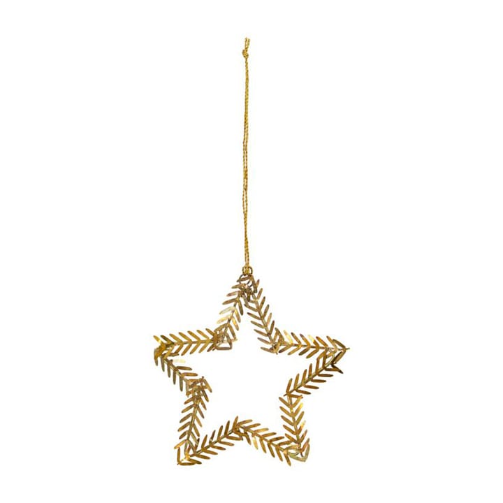 Lamet hanging decoration star - brass - House Doctor