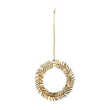 Lamet hanging decoration wreath - brass - House Doctor