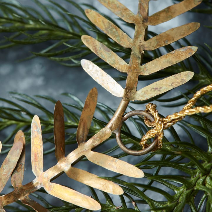 Lamet hanging decoration wreath, brass House Doctor