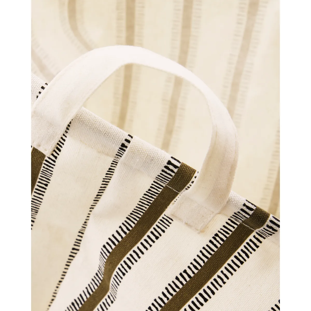 Laundry bag Ø40x50 cm, Light brown House Doctor