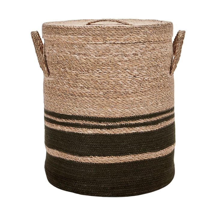 Laundry storage basket with lid 2 pieces, Army House Doctor