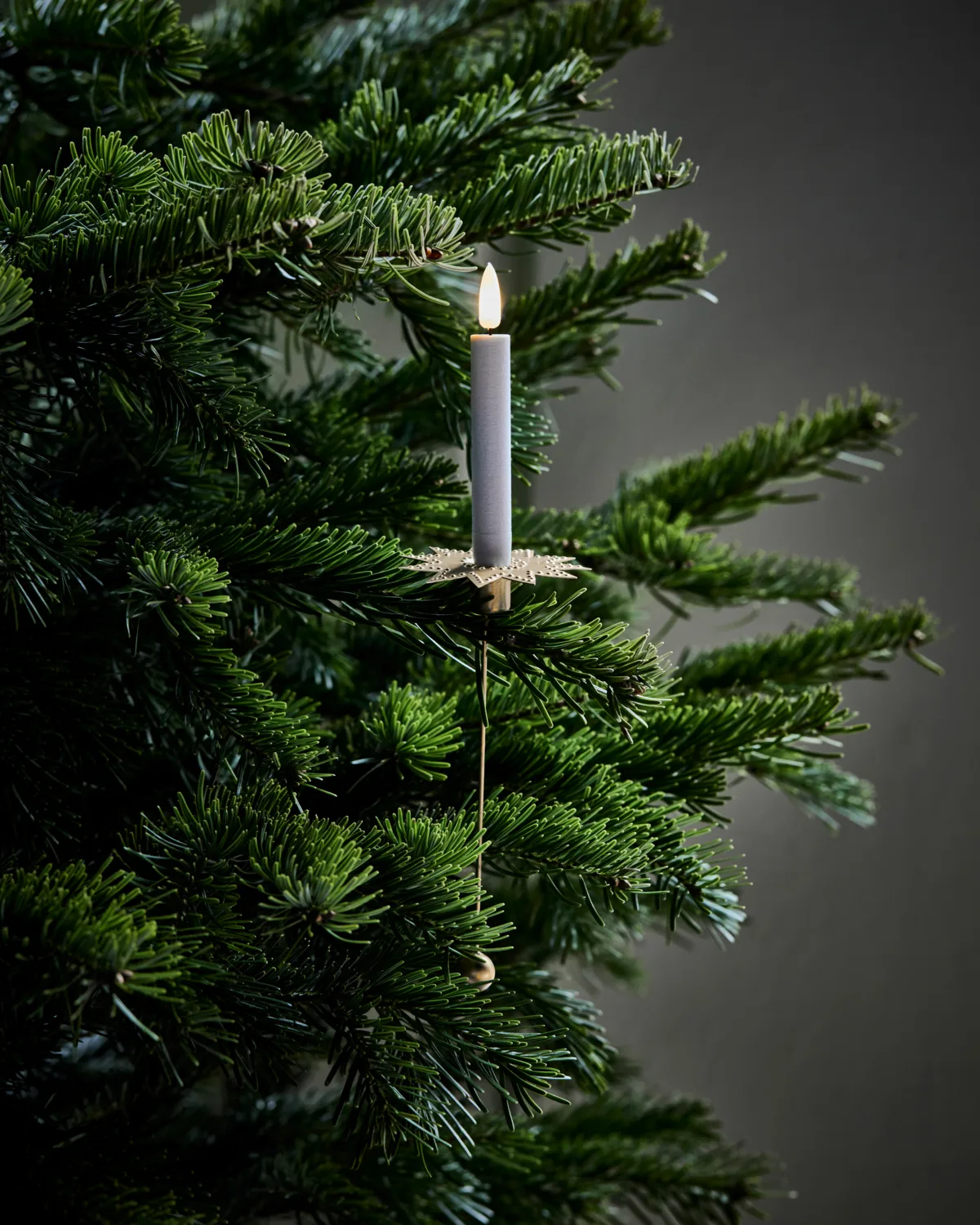 Leaves candle holder 4-pack, Antique brass colour House Doctor