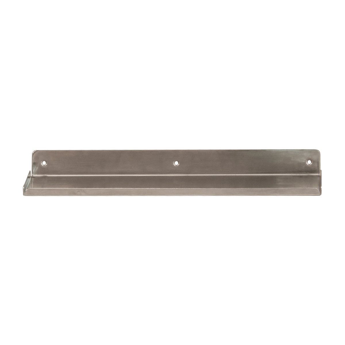 House Doctor Ledge shelf 43 cm Brushed silver | Scandinavian Design | Shelves & shelving systems | Silver-coloured